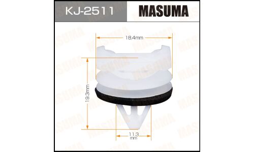 Клипса крепёжная накладок крыла Masuma, для Mazda, арт. KJ-2511