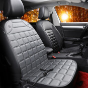 Накидка с подогревом CARFORT SUN, для передних сидений, ткань, серый цвет, 1шт Накидка с подогревом CARFORT SUN, для передних сидений, ткань, серый цвет, 1шт