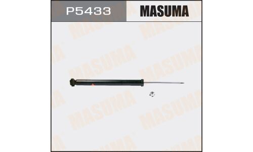Амортизатор Masuma газомасляный двухтрубный, задний, правый/левый, 1 шт, арт. P5433 (соответствует KYB 343412)