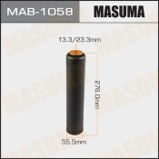 Пыльник-отбойник амортизатора Masuma, арт. MAB-1058 Пыльник-отбойник амортизатора Masuma, арт. MAB-1058