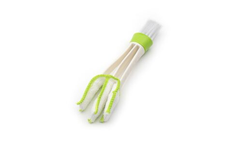 Щетка для очистки дефлекторов печки, нейлон, микрофибра