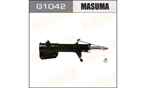 Амортизационная стойка Masuma газомасляная двухтрубная, передняя, правая, 1 шт, арт. G1042 (соответствует KYB 339021)
