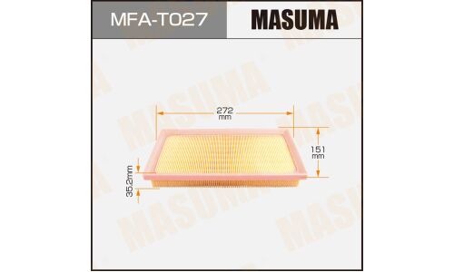 Фильтр воздушный Masuma, арт. MFA-T027