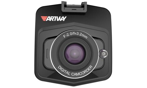 Видеорегистратор ARTWAY AV-510, 3 Мп, 1920х1080, обзор 120°, экран 2.4", 1 камера