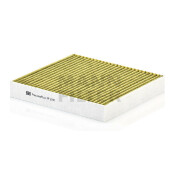 Фильтр салонный Mann-Filter FreciousPlus AC-201 угольный + биофункциональный, с противоаллергенным и антибактериальным действием, арт. FP2141
