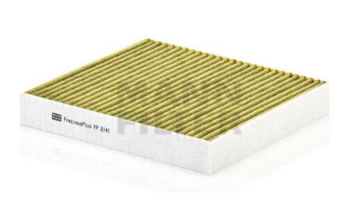 Фильтр салонный Mann-Filter FreciousPlus AC-201 угольный + биофункциональный, с противоаллергенным и антибактериальным действием, арт. FP2141