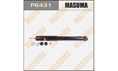 Амортизатор Masuma газомасляный двухтрубный, задний, правый/левый с защитным комплектом, 1 шт, арт. P6431 (соответствует KYB 344410)