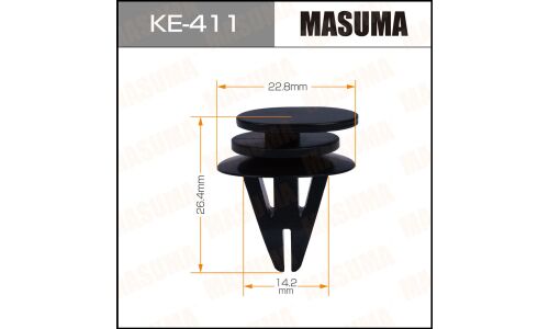 Клипса крепежная MASUMA KE-411 (OEM 07131480419)