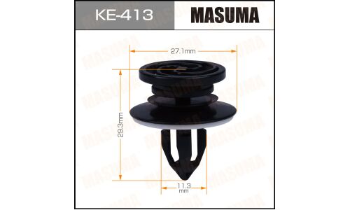 Клипса крепёжная обшивки двери Masuma, для Audi, арт. KE-413