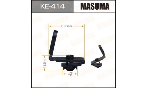 Клипса крепёжная подкрылок Masuma, для Audi, арт. KE-414