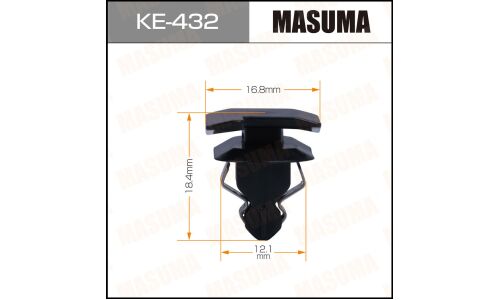 Клипса крепёжная порогов Masuma, для Chevrolet, Opel, арт. KE-432