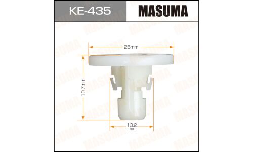 Клипса крепежная MASUMA KE-435 (OEM 07147306224)