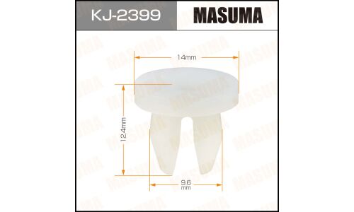 Клипса крепёжная торпедо Masuma, для Toyota, арт. KJ-2399