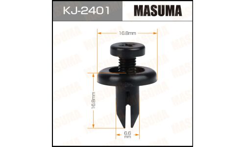 Клипса крепёжная деталей кузова Masuma, для Honda, арт. KJ-2401