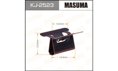 Клипса крепёжная бампера Masuma, для Toyota, арт. KJ-2523