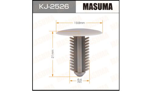 Клипса крепёжная обшивки потолка Masuma, для Toyota, арт. KJ-2526