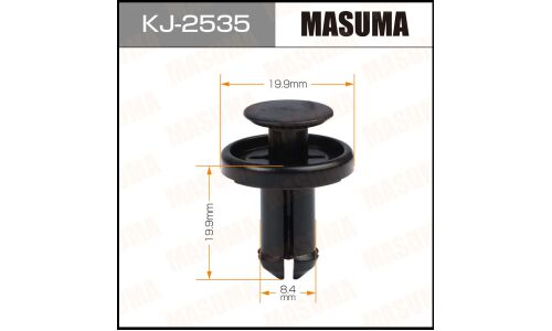 Клипса крепёжная порогов Masuma, для Lexus, Toyota, арт. KJ-2535