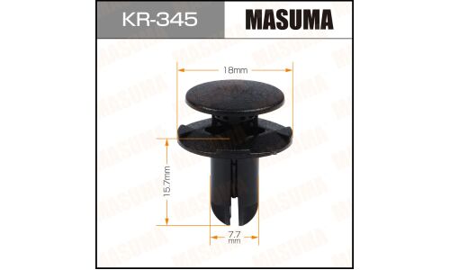 Клипса крепёжная деталей кузова Masuma, для Hyundai, арт. KR-345