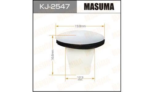 Клипса крепёжная обшивки двери Masuma, для Mazda, арт. KJ-2547