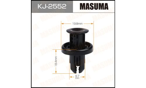 Клипса крепёжная деталей кузова Masuma, для Honda, арт. KJ-2552