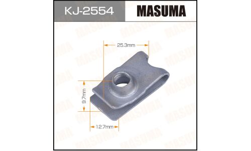 Клипса крепёжная деталей кузова Masuma, для Honda, арт. KJ-2554
