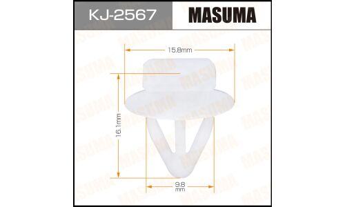 Клипса крепёжная деталей салона Masuma, для Nissan, арт. KJ-2567