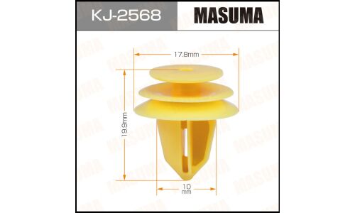 Клипса крепежная MASUMA KJ-2568 (OEM 84953-JA00A)