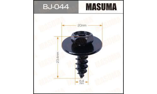 Саморез MASUMA BJ-044 6.4x23.4мм (OEM 90159-60525), 10 шт