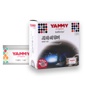 Ароматизатор на торпедо Yammy New Car (Новая машина), меловой, баночка, арт. S021 Ароматизатор на торпедо Yammy New Car (Новая машина), меловой, баночка, арт. S021