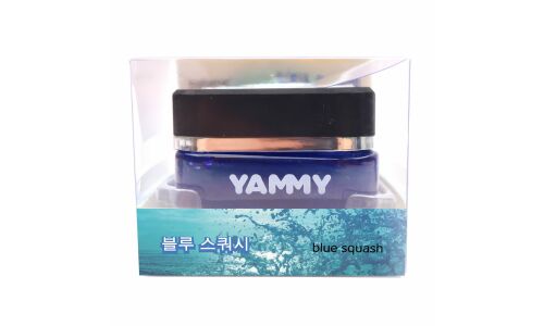 Ароматизатор на торпедо Yammy Blue Squash (Свежесть), гелевый, флакон, арт. G017