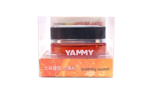 Ароматизатор на торпедо Yammy Sparkling Squash (Свежесть), гелевый, флакон, арт. G018