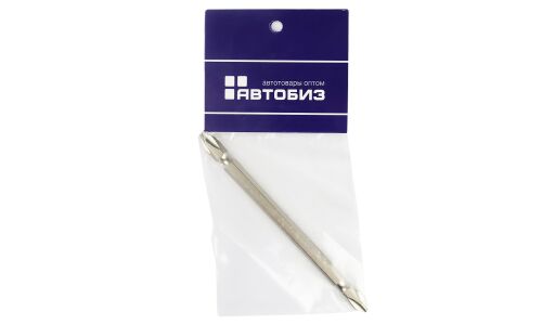 Бита двусторонняя SATA, посадочный размер HEX1/4", наконечники PH2/PH2, длина 110мм, арт. 50392