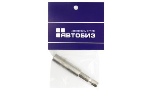 Адаптер (держатель) для бит SATA, HEX1/4"M–HEX1/4"F, магнитный, длина 60мм, арт.50273