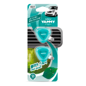 Ароматизатор в дефлектор Yammy Clear Squash (Свежесть), жидкий, клипса, арт. F022 Ароматизатор в дефлектор Yammy Clear Squash (Свежесть), жидкий, клипса, арт. F022