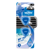 Ароматизатор в дефлектор Yammy Blue Squash (Свежесть), жидкий, клипса, арт. F023 Ароматизатор в дефлектор Yammy Blue Squash (Свежесть), жидкий, клипса, арт. F023