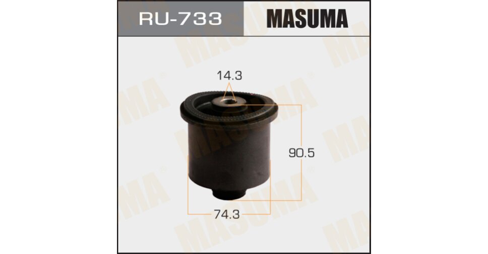 MASUMA RU-733. Купить сайлентблок masuma, арт. ru-733 по выгодной цене ...