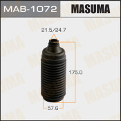 Пыльник амортизатора Masuma, арт. MAB-1072 Пыльник амортизатора Masuma, арт. MAB-1072