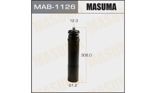 Пыльник-отбойник амортизатора Masuma, арт. MAB-1126