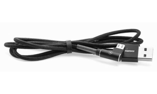 Кабель для мобильных устройств Remax Ranger Data Cable, с USB на MicroUSB, 1м, чёрный, арт. RC-119m