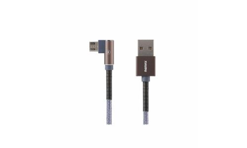 Кабель для мобильных устройств Remax Ranger Data Cable, с USB на MicroUSB, 1м, серый, арт. RC-119m