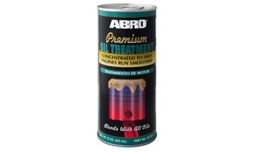 Присадка в моторное масло ABRO Premium Oil Treatment, комплексная, для бензиновых и дизельных двигателей, банка 443мл, арт. OT-511