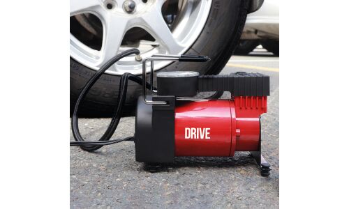 Компрессор автомобильный Drive Tornado 580, 12В, 10А, 35л/мин, 10атм, арт. CT1035