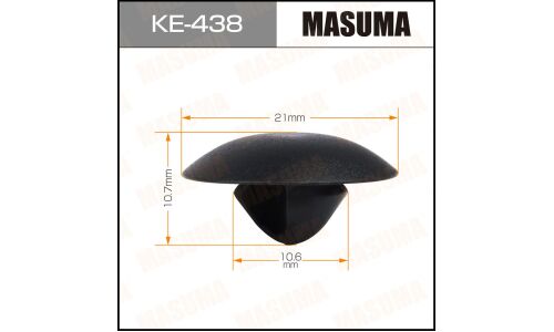 Клипса крепежная MASUMA KE-438 (OEM 51489119216)