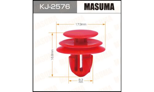 Клипса крепёжная деталей кузова Masuma, для Infiniti, Nissan, арт. KJ-2576