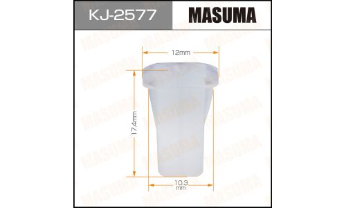 Клипса крепёжная бампера Masuma, для Nissan, арт. KJ-2577