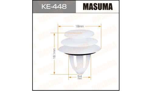 Клипса крепёжная обшивки салона Masuma, для BMW, арт. KE-448