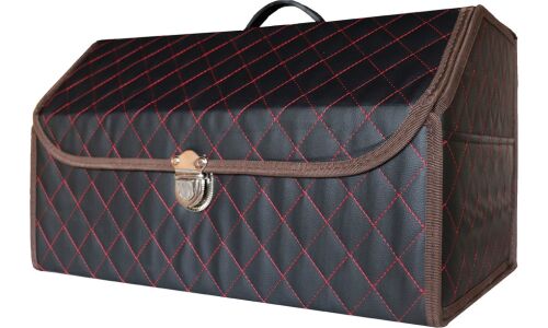 Органайзер Carfort Cube 100, в багажник, 510х280х300мм, чёрный, с прострочкой, арт. CF-9102