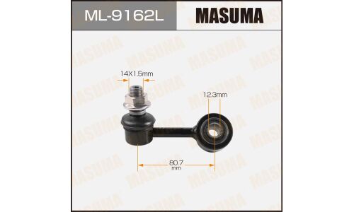 Стойка стабилизатора (линк) Masuma, передняя, для Mitsubishi Pajero Sport / L200, арт. ML-9162L