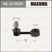 Стойка стабилизатора (линк) Masuma, передняя, для Mitsubishi Pajero Sport / L200, арт. ML-9162R