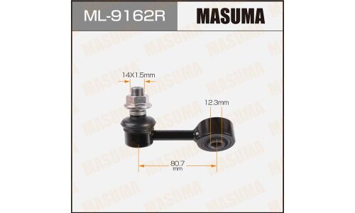 Стойка стабилизатора (линк) Masuma, передняя, для Mitsubishi Pajero Sport / L200, арт. ML-9162R